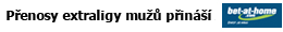 Přenosy extraligy mužů přináší Bet-at-home.com