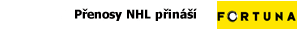Přenosy NHL přináší Fortuna